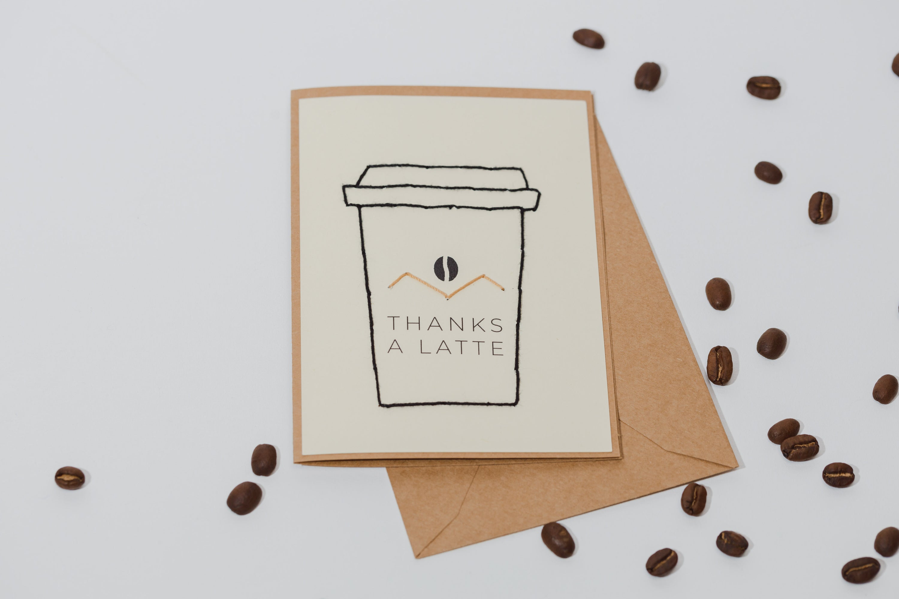 "Thanks a Latte" Greeting Card