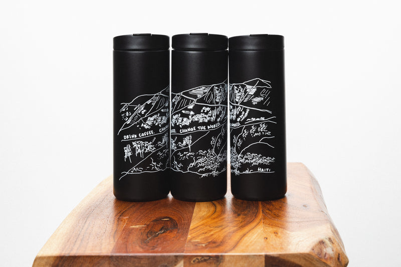 Good Walk Coffee Company - Good Walk X MiiR Black & Stainless Tumbler