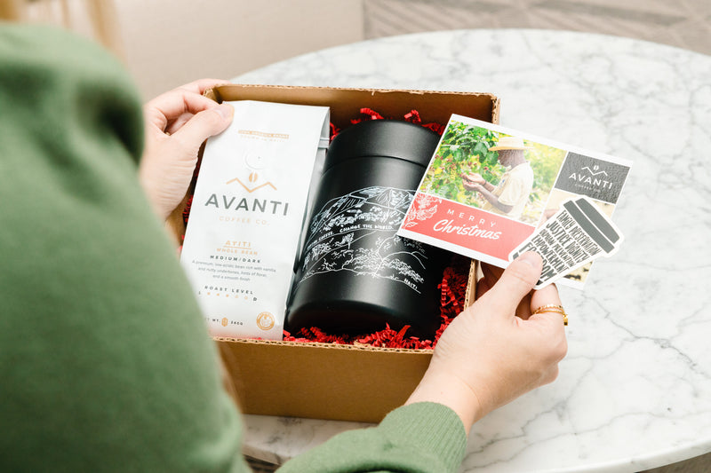Holiday Coffee Canister Gift Set